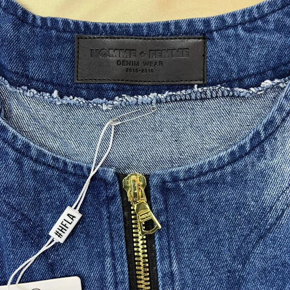 NWT Homme + Femme LA 1pc top - Picture 3 of 6